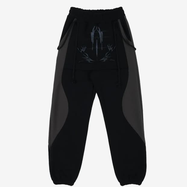 오호스 Graphic Apron Sweatpants