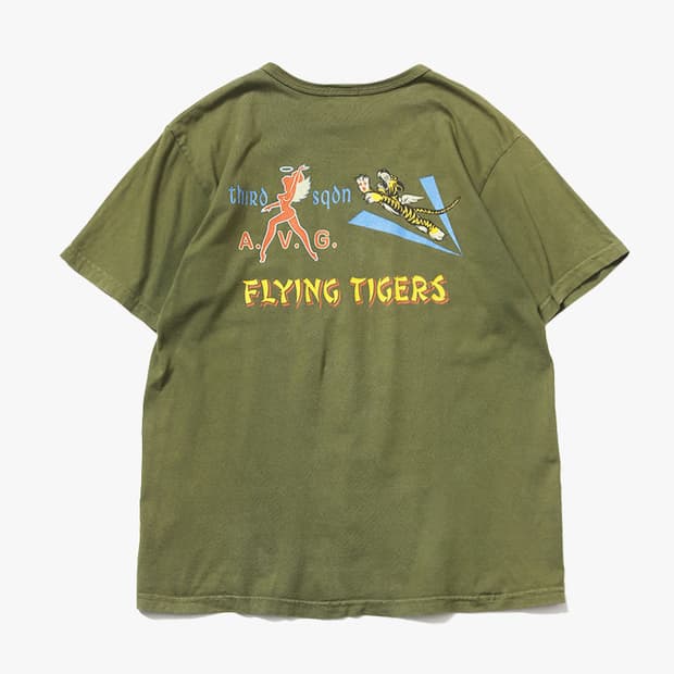 BUZZ RICKSON’S - FLYING TIGER T SHIRT