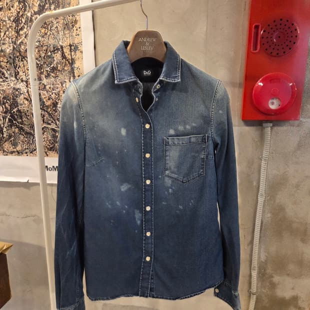 돌체앤가바나 데님셔츠