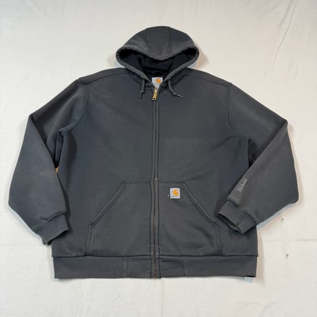 L) 칼하트 레인디펜더 워크웨어 써멀 후드집업 W13