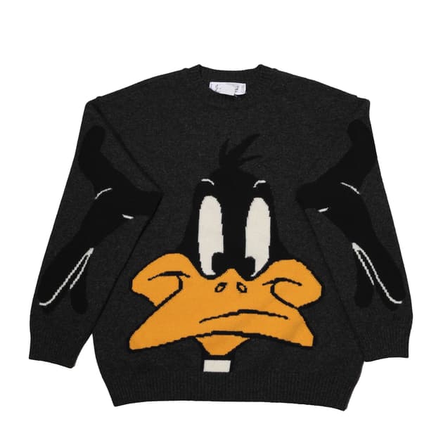 Castelbajac Daffy Duck knit