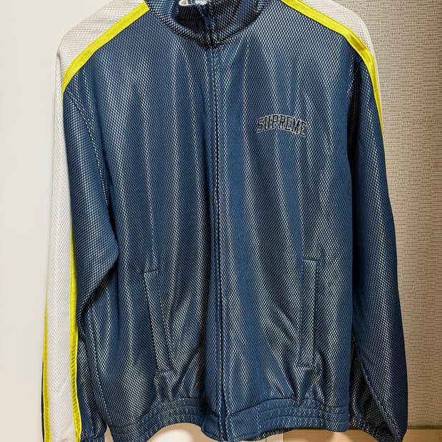 18ss 슈프림 메쉬 트랙 자켓