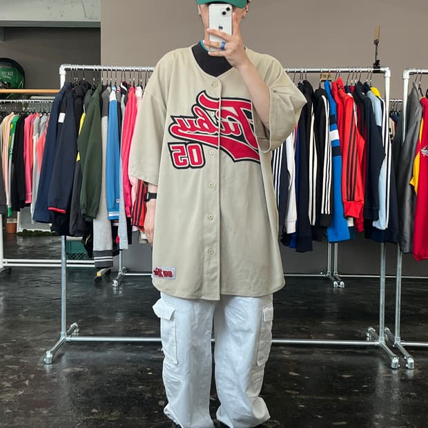 FUBU 오버사이즈 야구 유니폼