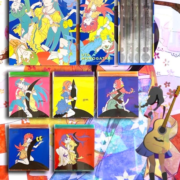 『우타모노가타리 1&2 ANIPLEX + 한정판 스페셜 주제가집』