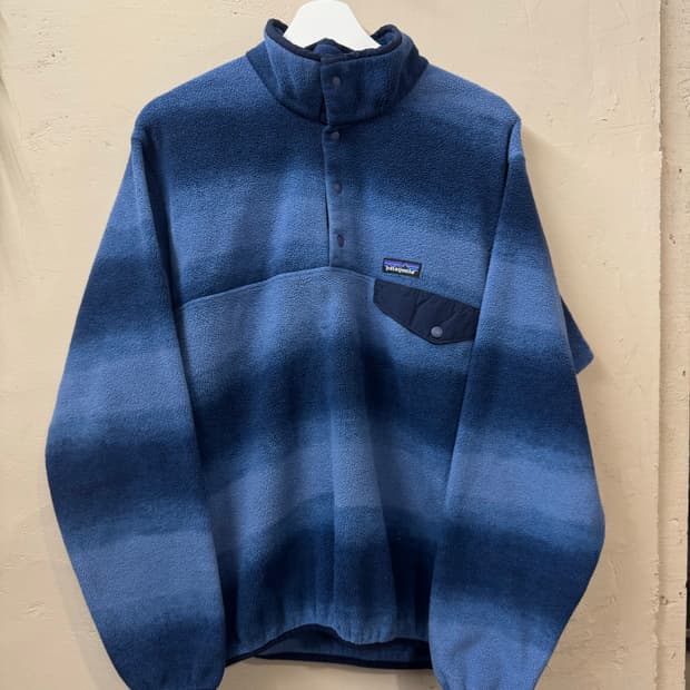 파타고니아 신칠라 블루 스트라이프 M