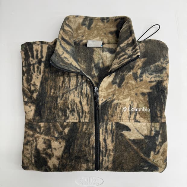 컬럼비아 카모 플리스 