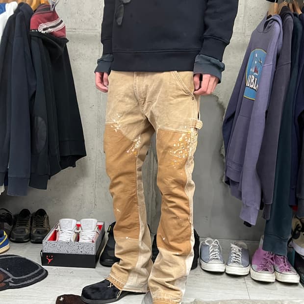 90's USA CARHARTT REMAKE CARPENTER PANTS