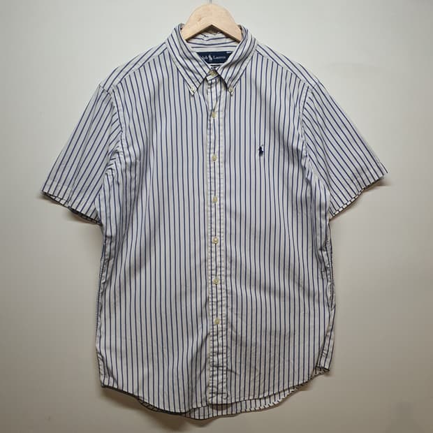 폴로 랄프로렌 스트라이프 반팔 셔츠
