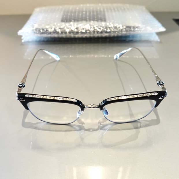 크롬하츠 슬런트레딕션1 (52) 블랙/실버 안경