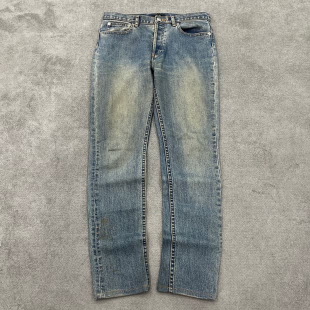 28 아페쎄 워싱 데님 팬츠