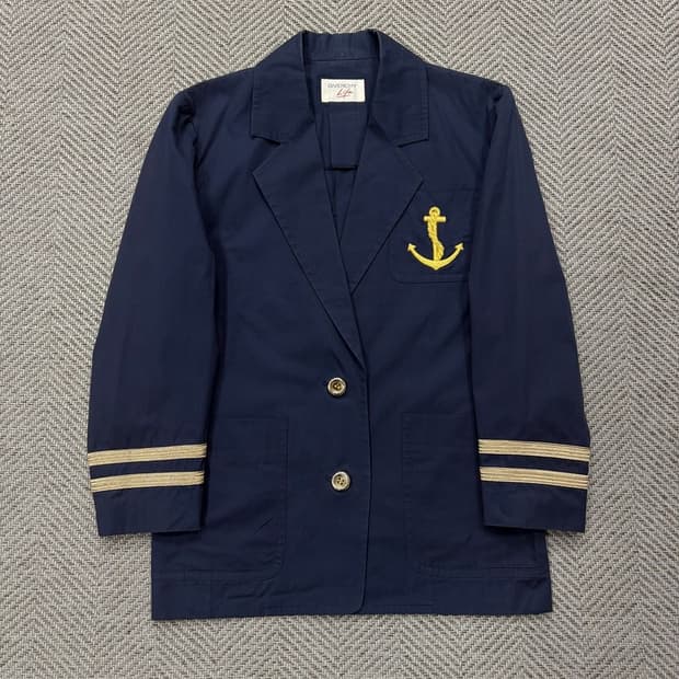 지방시 금장 마린 자켓 v2221