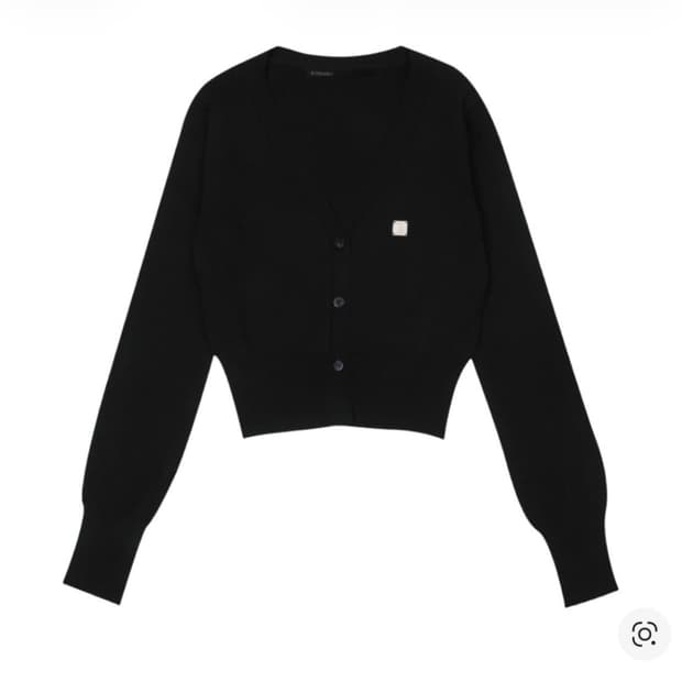 보헤미안서울 Y 심볼 롱슬리브 가디건 블랙 