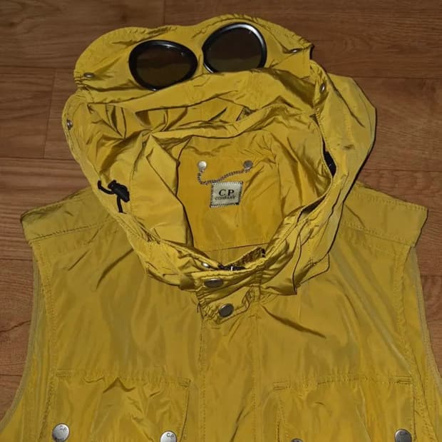 cp컴퍼니 고글 나일론 조끼