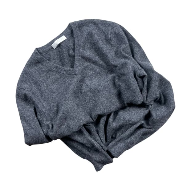 100% Cashmere 유니클로 회색컬러 니트 