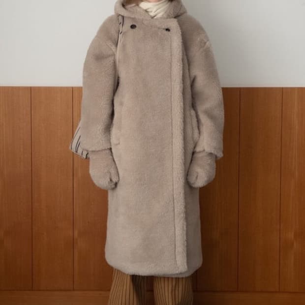 스무드무드 테디베어 퍼코트 스무스무드