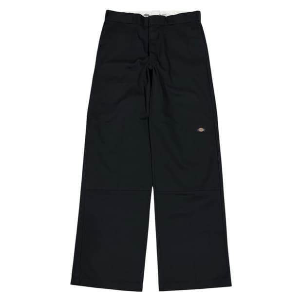 디키즈 루즈핏 더블니 워크 팬츠 바지 블랙 34X34
