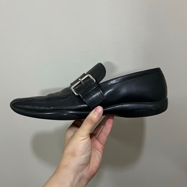 Prada Sports Buckle Loafers
