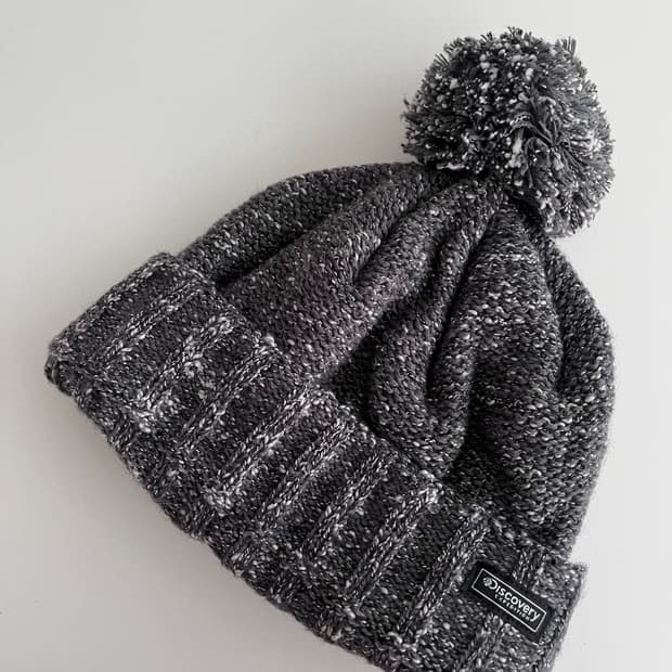 F) 디스커버리 니트 방한 겨울 모자