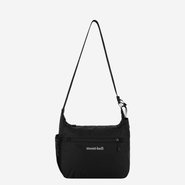 몽벨 포켓터블 라이트 숄더백 S 블랙