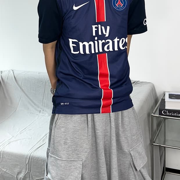 나이키 PSG 파리 생제르맹 15/16 시즌 홈 져지 어센틱 M