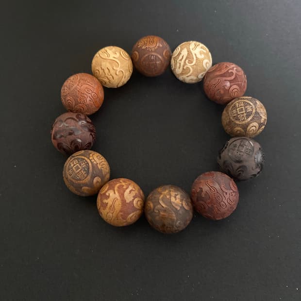 백단목 단주 팔찌 20mm