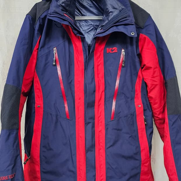 K2고어텍스 바람막이   구스패딩 세트