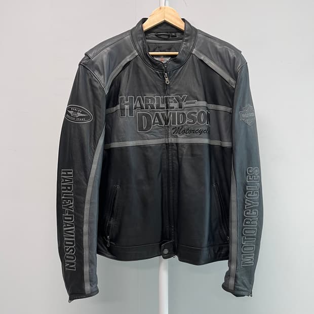 [2XL] 할리데이비슨 라이더자켓 소가죽자켓