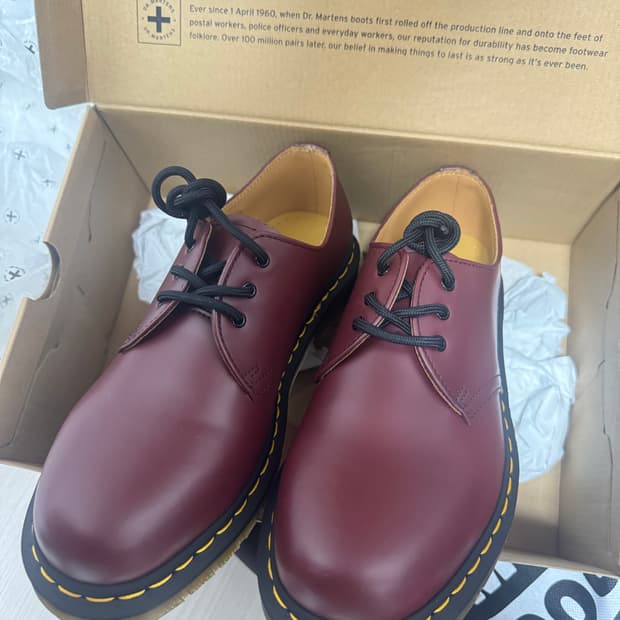 닥터마틴 1461 체리레드 260 새상품
