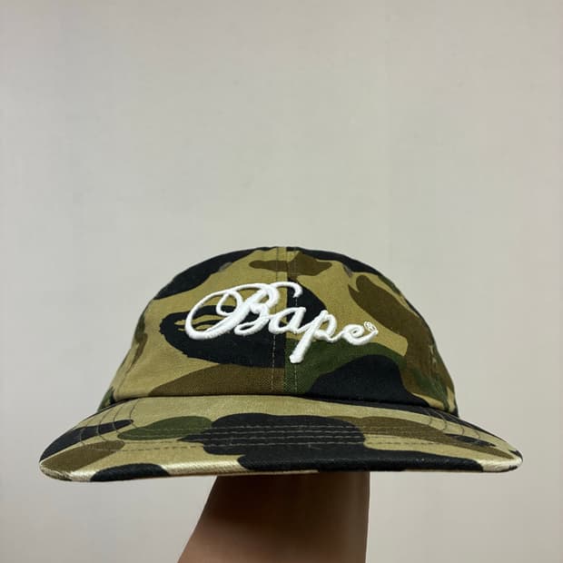 [free]베이프 BAPE 1st 카모 캡 그린