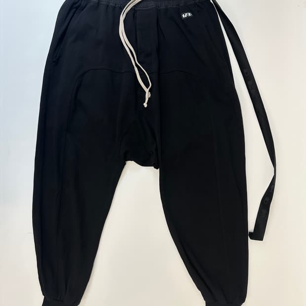 릭오웬스 다크쉐도우 드로스트링 팬츠xl 