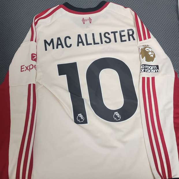 25-26 리버풀 유니폼 어웨이 맥알리스터 L