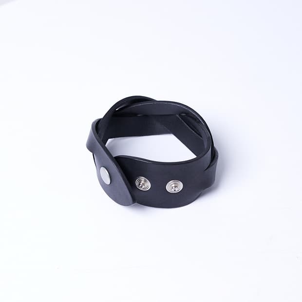 Martin Margiela Twisted Leather Bracelet
