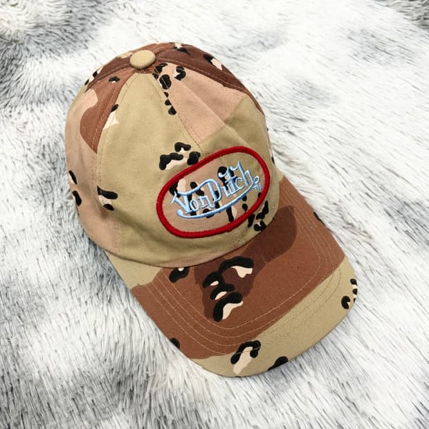 본더치 카모 볼캡