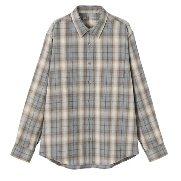무인양품 플란넬 셔츠 L
