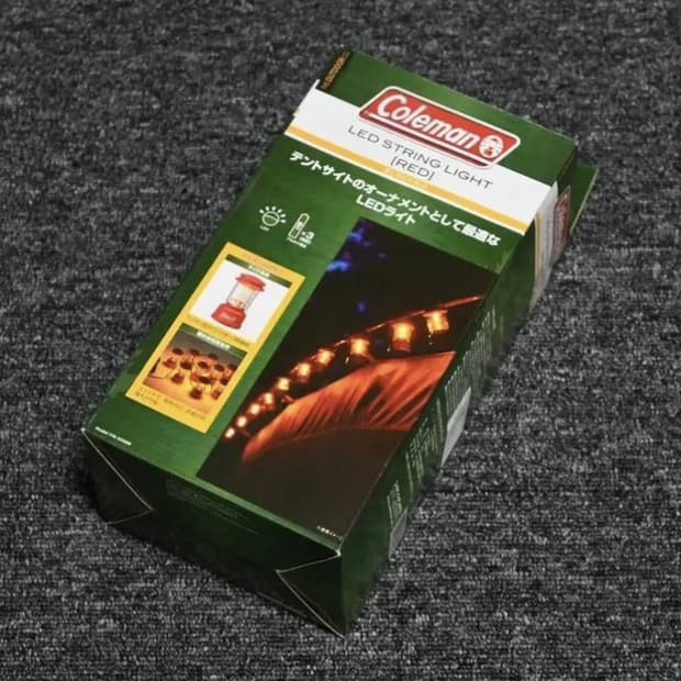 (미개봉) 콜맨 LED 스트링 라이트