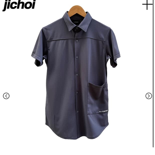 지초이 26-002 UTILITY SHIRT (ANCHOR GREY)