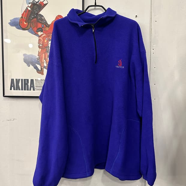 L)노티카 made in usa 반집업 후리스