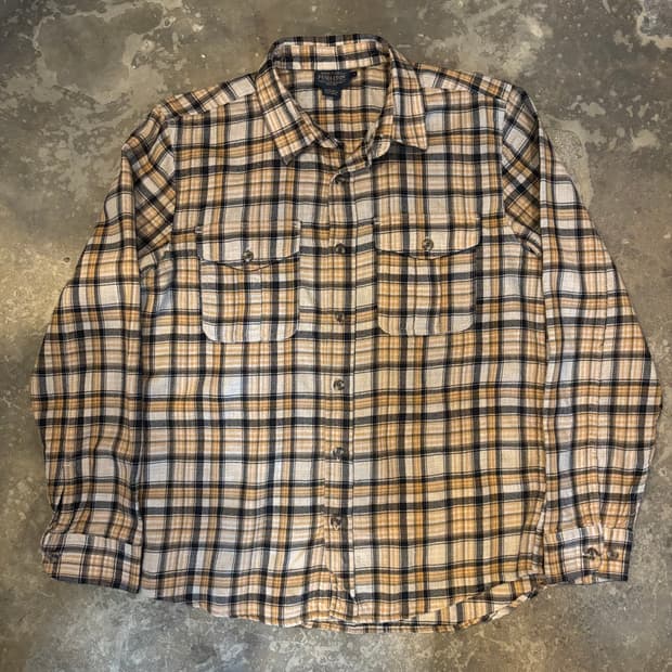 펜들턴 메리노 울 체크 셔츠