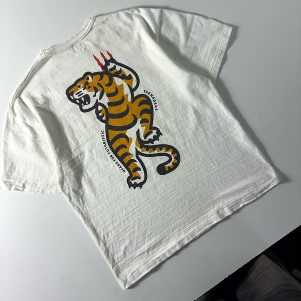 Humanmade  휴먼메이드 타이거 그래픽 반팔 티셔츠 