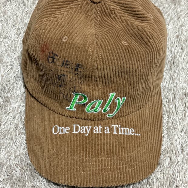 팔리 할리우드 25fw 코듀로이 볼캡 모자