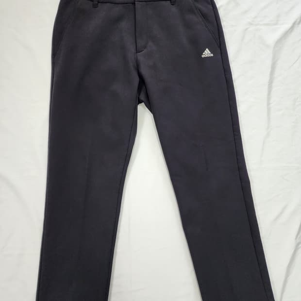 아디다스 골프 기모 팬츠 블랙