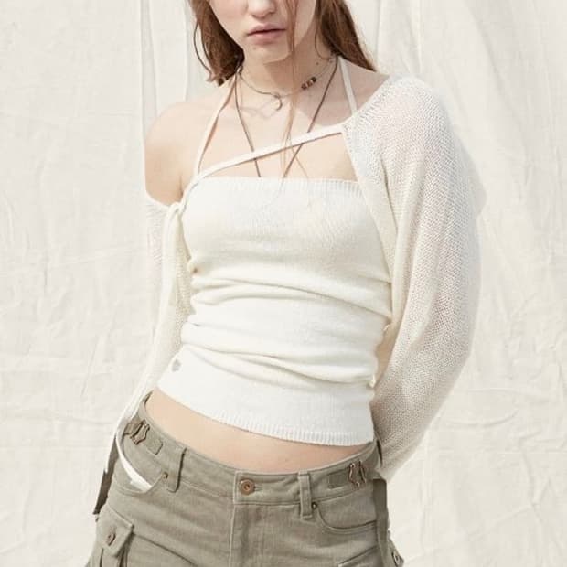 페인오어플레져 pain or pleasure khaki skirt