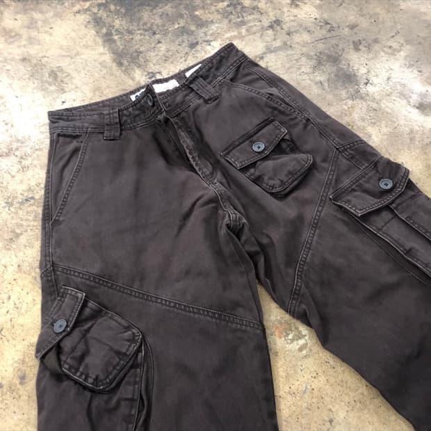 [정품/30] 에스크 브라운 카고 팬츠