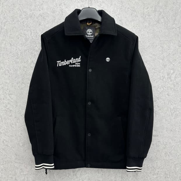 90 팀버랜드 남자 울 코치 자켓