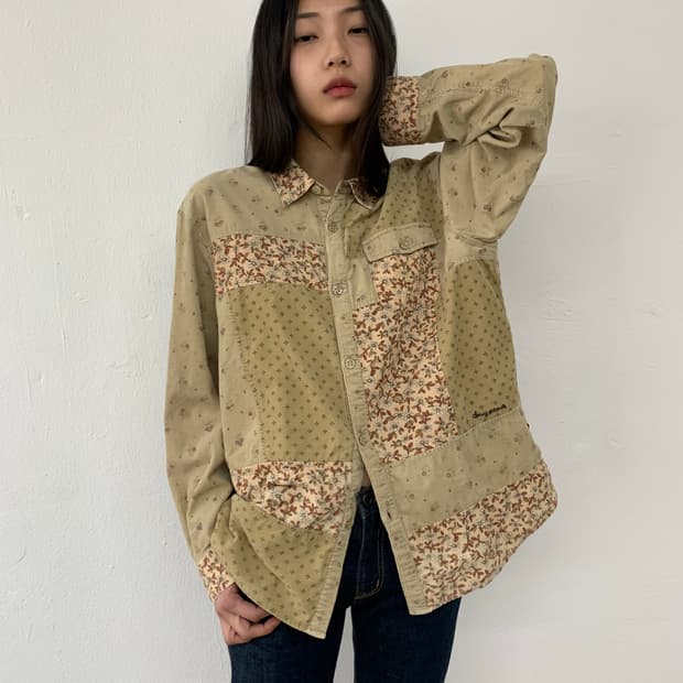 Patchwork shirt