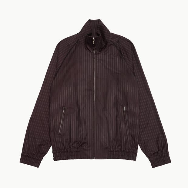 [S,L,XL]기마구아스 Brian 스트라이프 자켓/브라운