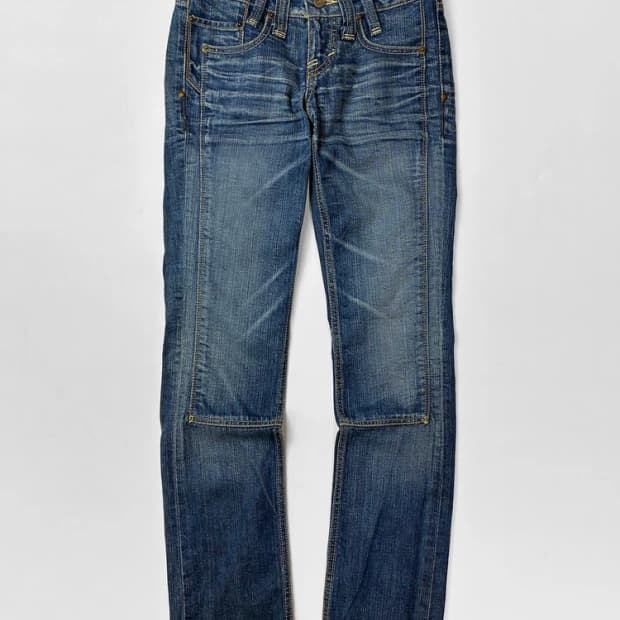 Taverniti so 00's 페이딩 스트레이트 데님 팬츠 PN5578