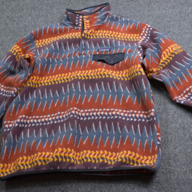 18FW 파타고니아 신칠라 스냅-T 인디고 아즈텍 패턴