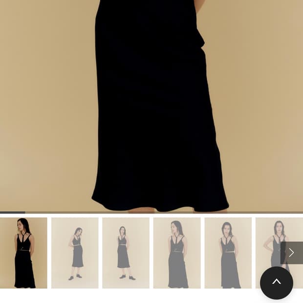 문선 parisien satin skirt S사이즈