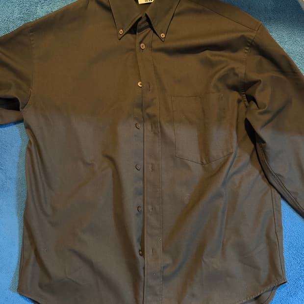 유니클로 U 블랙셔츠